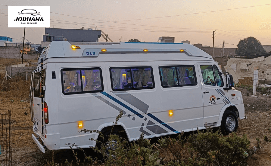 Book 17-Seater Tempo Traveller in Jodhpur