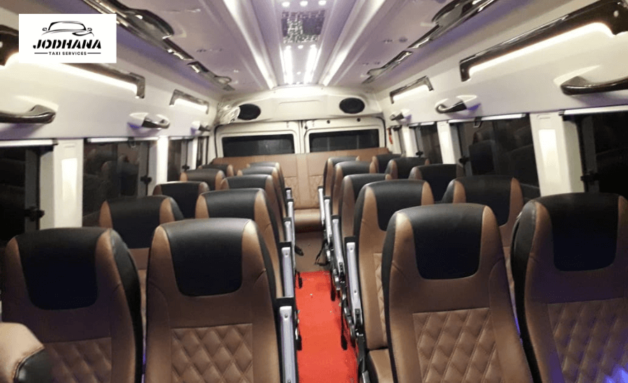 Book 17-Seater Tempo Traveller in Jodhpur