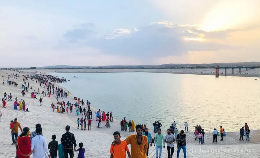 Surpura Dam Jodhpur lake view for tourists and visitors