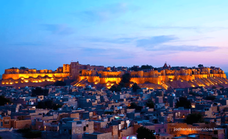 jodhpur to jaisalmer taxi