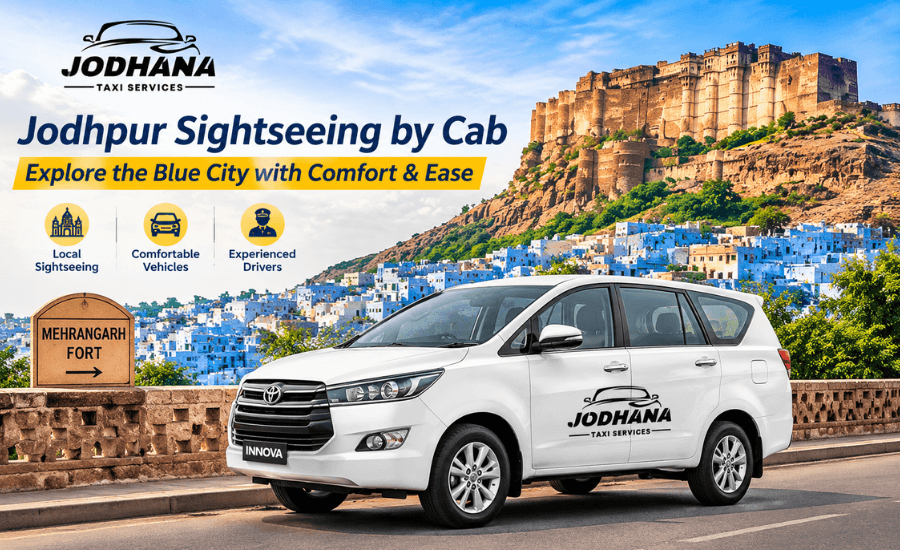 Jodhpur sightseeing taxi service for city tour